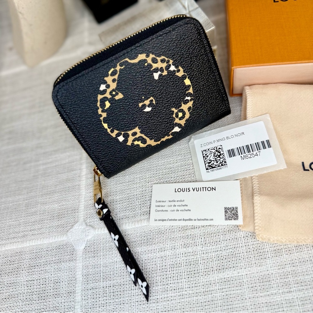 NEW! Louis Vuitton Monogram Giant Jungle Zippy Coin Purse Wallet - Picture 3 of 16